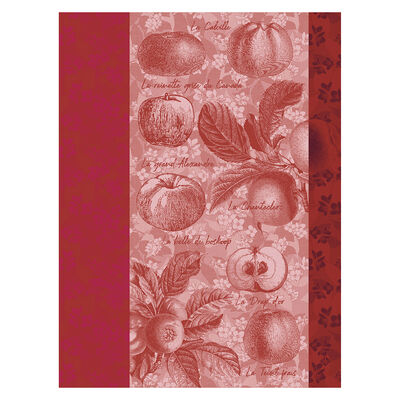 Paño de cocina Pommes à croquer Algodón,  Paño de cocina Pommes à croquer Algodón