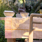 Mantel &Eacute;t&eacute; Indien Abricot 120x120 100% lino, , hi-res image number 2