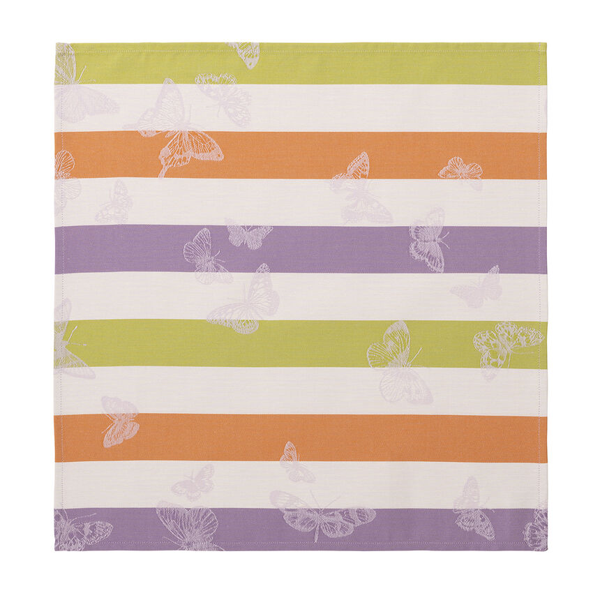 Servilleta Bal des papillons Lilas 50x50 100% algod&oacute;n, , hi-res image number 1