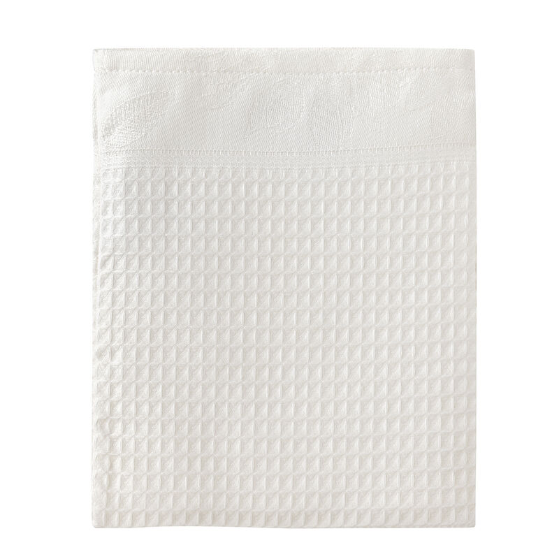 Guante de baño Pois de senteur Blanc 15x22 100% algodón, , hi-res image number 0