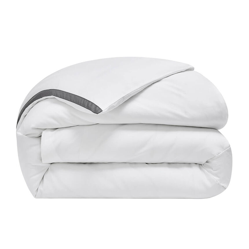 Funda de edred&oacute;n Apparat Fusain 135X200 100% algod&oacute;n, , hi-res image number 1