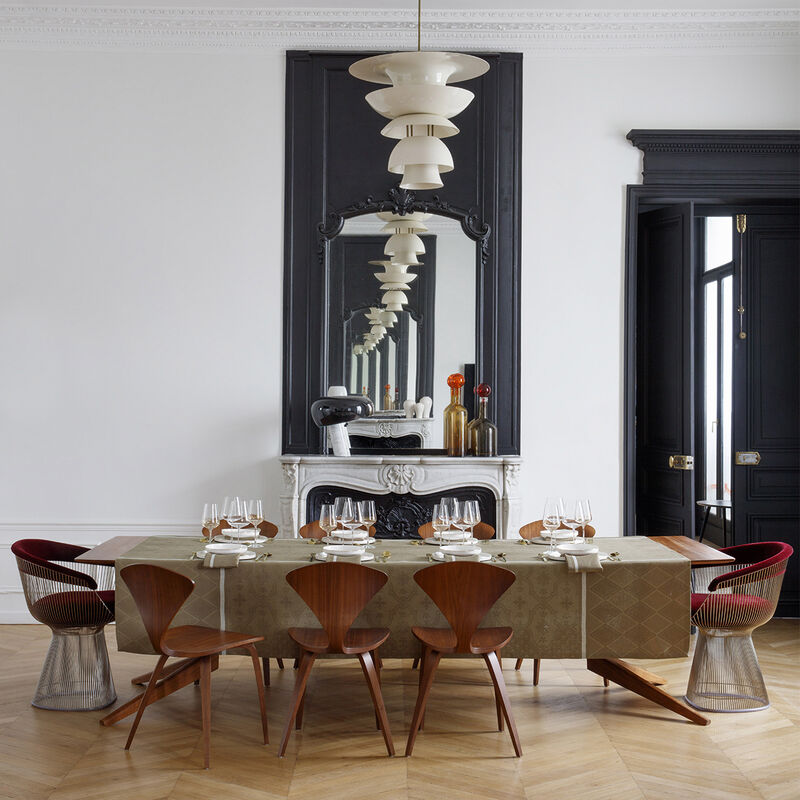 Mantel Armoiries Grege 175x250 100% lino, , hi-res image number 1