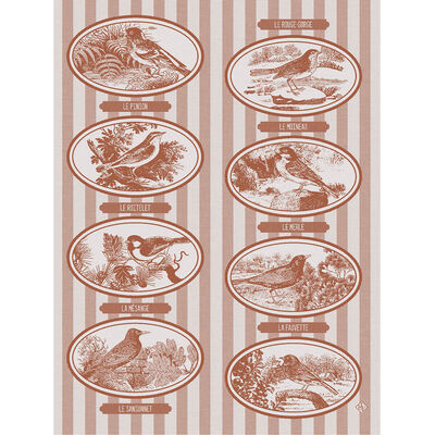 Pa&ntilde;o de cocina M&eacute;lodies Noisette 60x80 100% algod&oacute;n