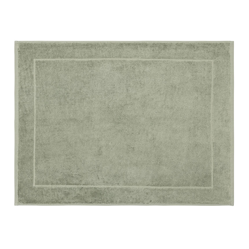 Alfombrilla de ba&ntilde;o Caresse Tilleul 60x80 100% algod&oacute;n, , hi-res image number 0