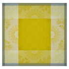 Mantel Jardin d'orient Cedrat 175x175 100% lino, , hi-res image number 2
