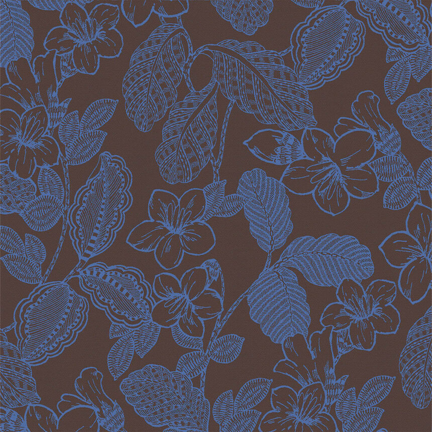 Servilleta Sulawesi Fleurs Terre Indigo 50x50 100% algodon, , hi-res image number 2