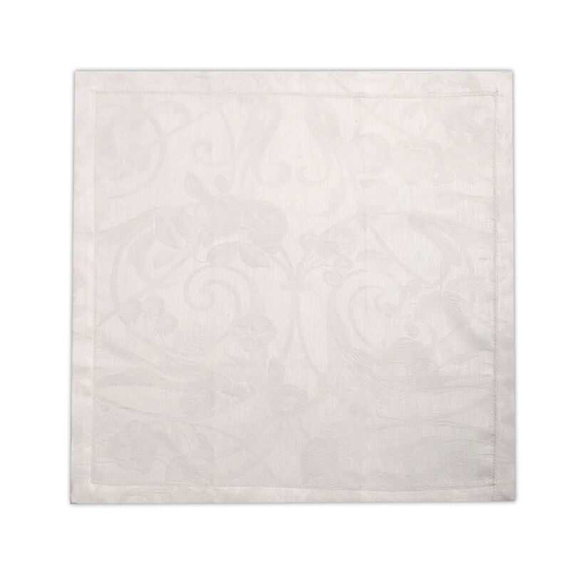 Servilleta de cóctel Tivoli Blanc 17x17 100% lino, , hi-res image number 0