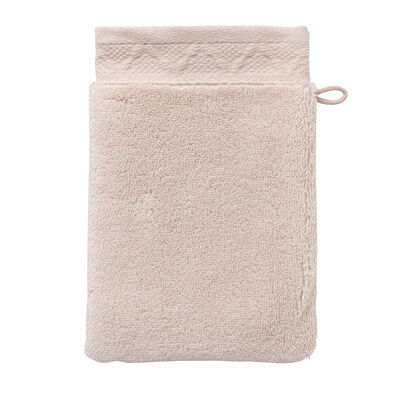 Guante de ba&ntilde;o Caresse Algod&oacute;n