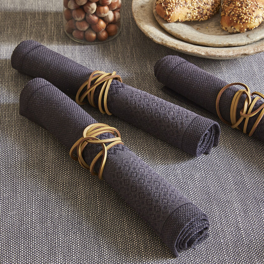 Servilleta Slow Life Carbone 50x30 89% algod&oacute;n / 11% lino, , hi-res image number 1