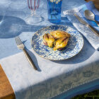 Camino de mesa Instant Bucolique Bleuet 50x150 100% lino, , hi-res image number 1