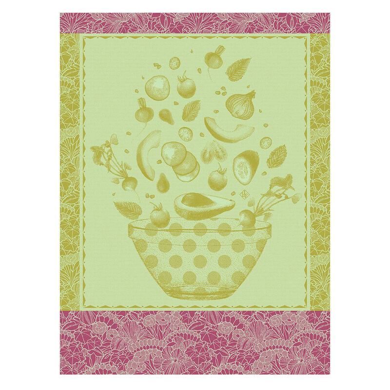 Paño de cocina Salade d'été Avocat 60x80 100% algodon, , hi-res image number 0