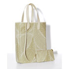 Bolsa de mano Palme Vert 100% algodon, revestimiento acrílico. Adornos: Piel de vaca, , hi-res image number 2