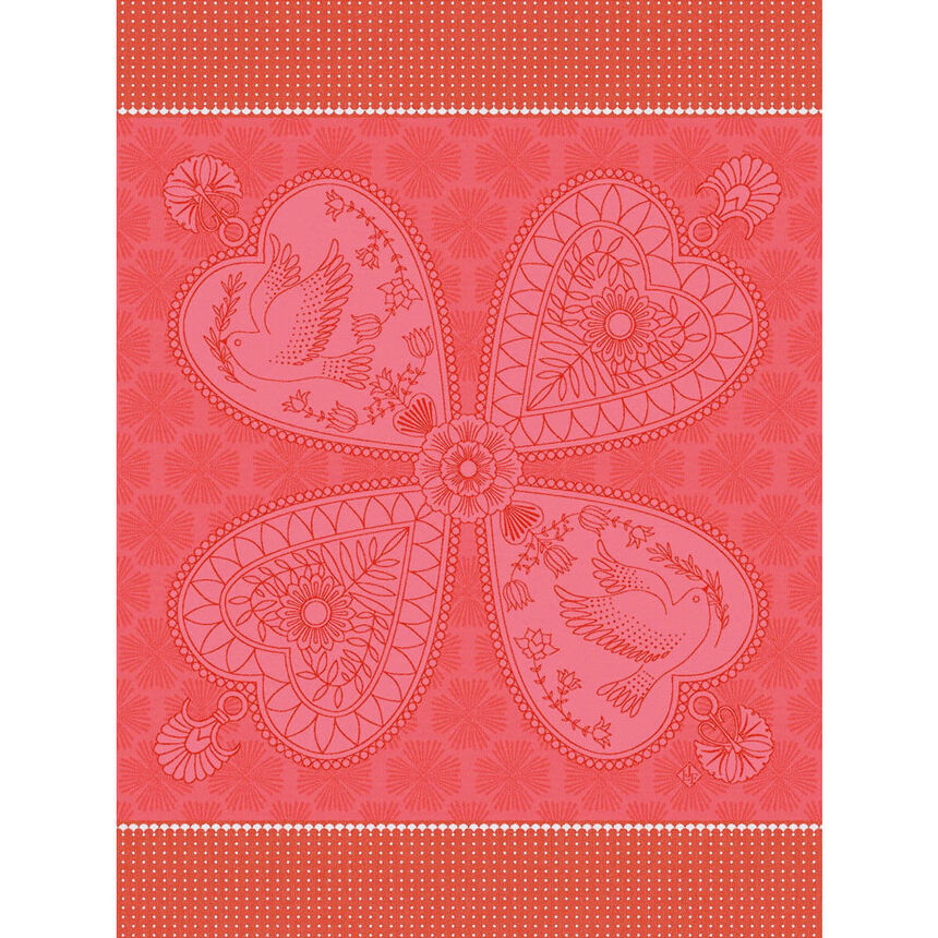 Pa&ntilde;o de cocina Peace & Love Amour 60x80 100% algodon, , hi-res image number 0