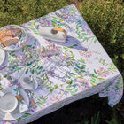 Mantel Pois de senteur Floral 150x150 50% algodón - 50% lino, , hi-res image number 1