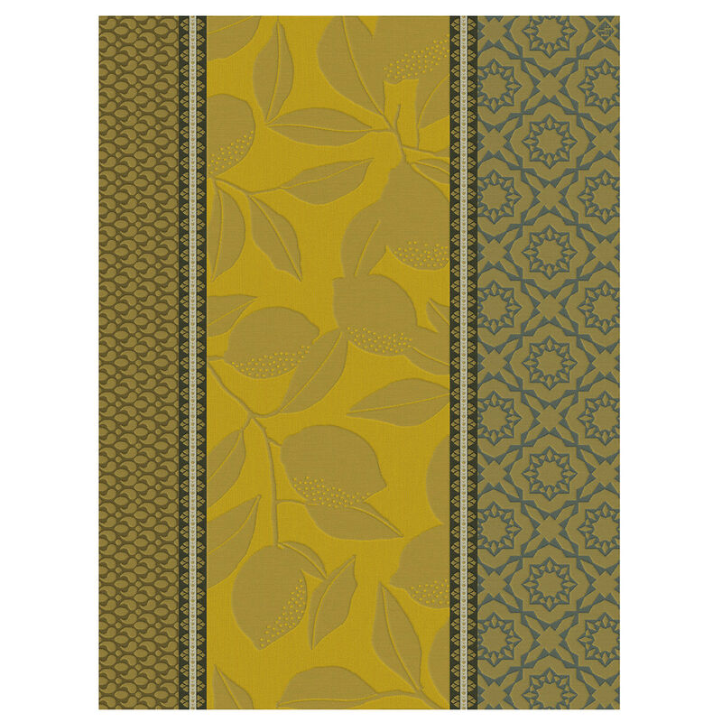 Paño de cocina Sous les Citronniers Jaune 60x80 100% algodon, , hi-res