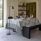 Mantel Souveraine  Argent 175x175 100% lino, , hi-res image number 0