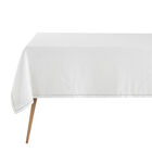 Mantel Nuances Blanc 150x150 50% algodón - 50% lino, , hi-res image number 1