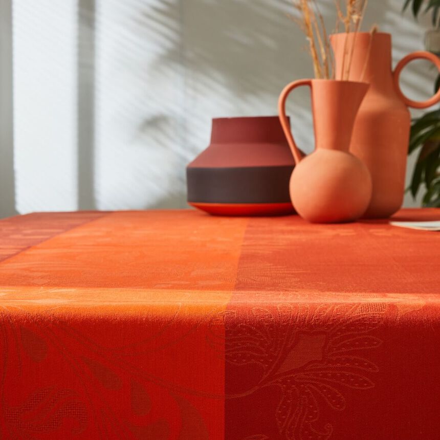 Mantel Bengale Tigre 174x174 100% algodon, , hi-res image number 1