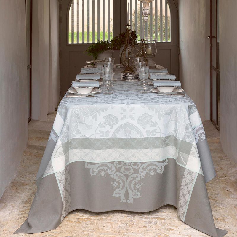 Mantel antimancha Azulejos Ciment 175x175 100% algodon, , hi-res image number 0