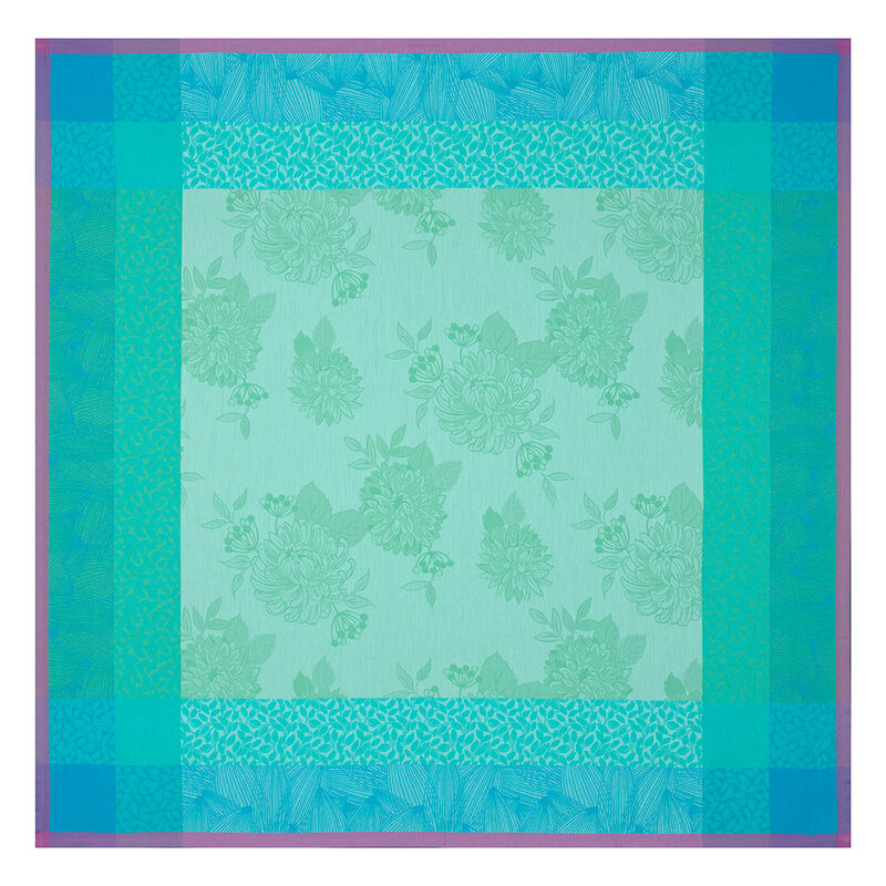 Mantel Parfums de bagatelle Hortensia 175x175 100% algodon, , hi-res image number 2