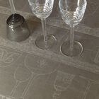 Seca-vasos Cristal Poivre gris 60x80 100% lino, , hi-res image number 2