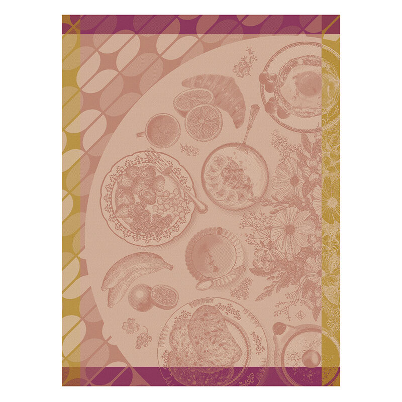 Paño de cocina Brunch Gourmand Framboise 60x80 100% algodon, , hi-res image number 0