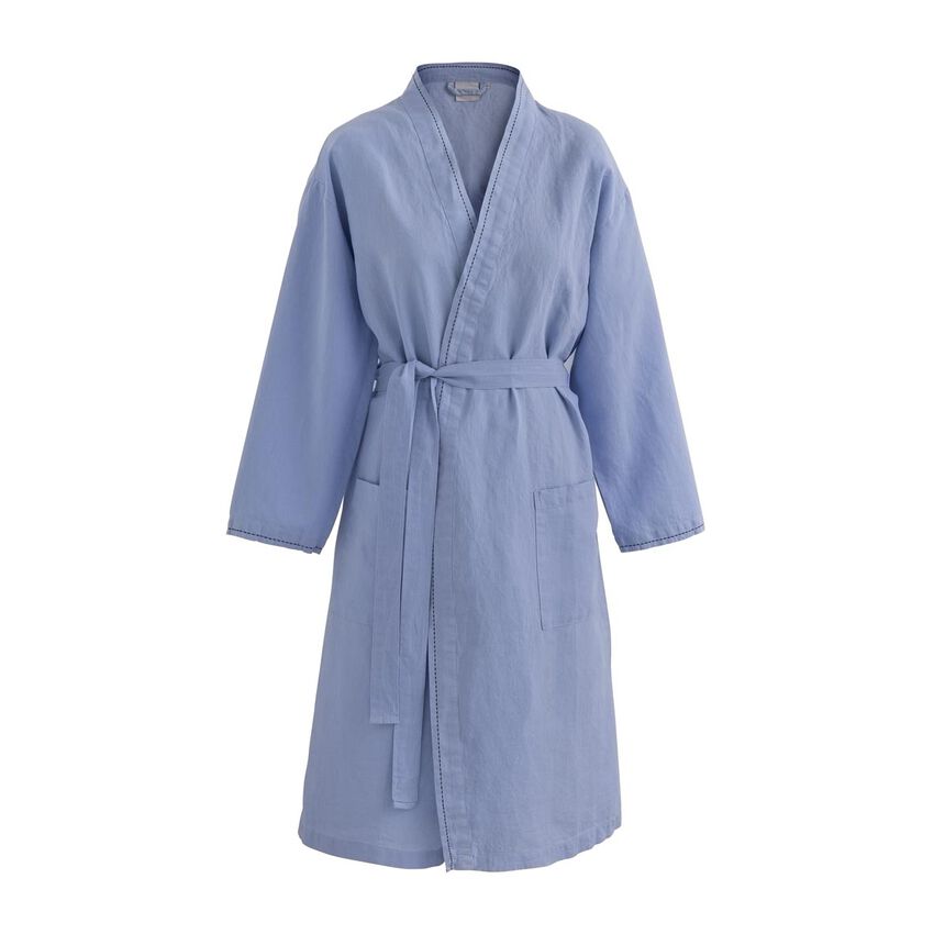 Kimono Nuances Denim XS/S 50% algod&oacute;n - 50% lino, , hi-res image number 0