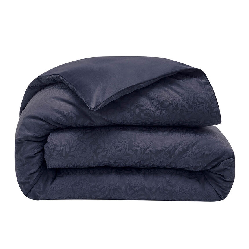 Funda de edred&oacute;n Flora Encre 135X200 100% algod&oacute;n, , hi-res image number 1