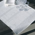 Seca-vasos Cristal Blanc 60x80 100% lino, , hi-res image number 1