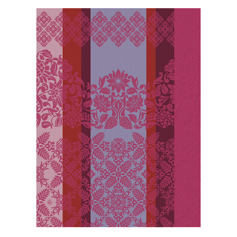 Paño de cocina Mumbai Fuchsia 60x80 100% algodon, , hi-res image number 0