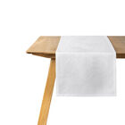 Camino de mesa Évasion Céleste Blanc Pur 50x150 100% lino, , hi-res image number 1