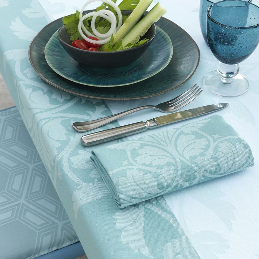 Colch&oacute;n de silla Syracuse Aqua 40x40 acr&iacute;lico, , hi-res image number 0