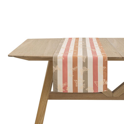 Camino de mesa Bal des papillons Algod&oacute;n