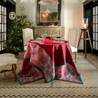 Mantel Lumières d'étoiles  Rubis 175x175 100% algodon, , hi-res image number 1