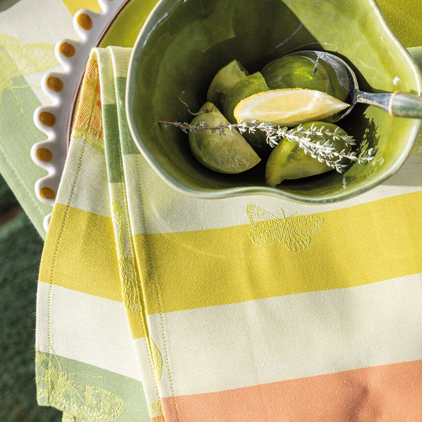 Servilleta Bal des papillons Citrus 50x50 100% algod&oacute;n, , hi-res image number 5