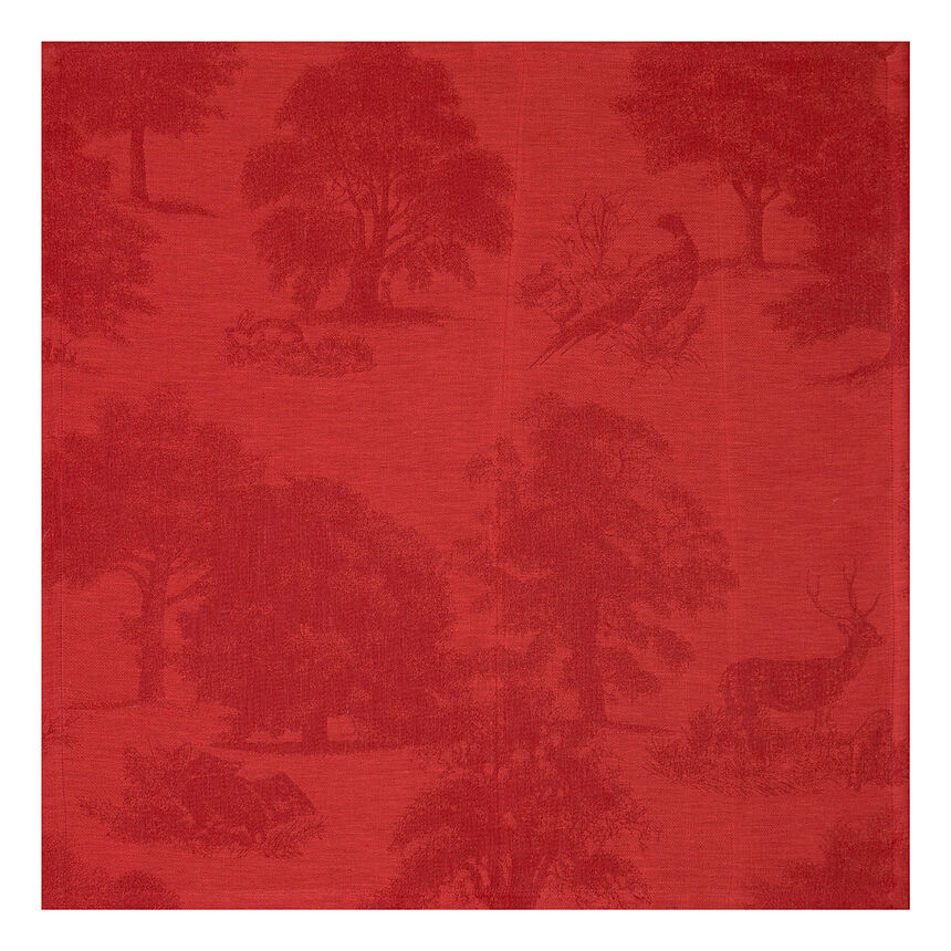 Servilleta Souveraine  Carmin 58x58 100% lino, , hi-res image number 0