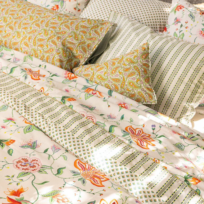 Funda decorativa &Eacute;t&eacute; Indien Algod&oacute;n, , hi-res image number 0