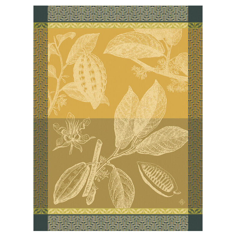 Paño de cocina Chocolats - Fève Dulcey 60x80 100% algodon, , hi-res image number 0