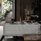 Mantel Empreintes Charbon 150x150 100% algodón, , hi-res image number 1
