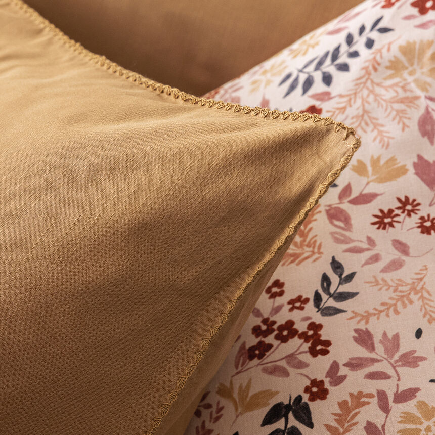 Funda de almohada Eclat Cannelle 50X75 100% algod&oacute;n, , hi-res image number 2