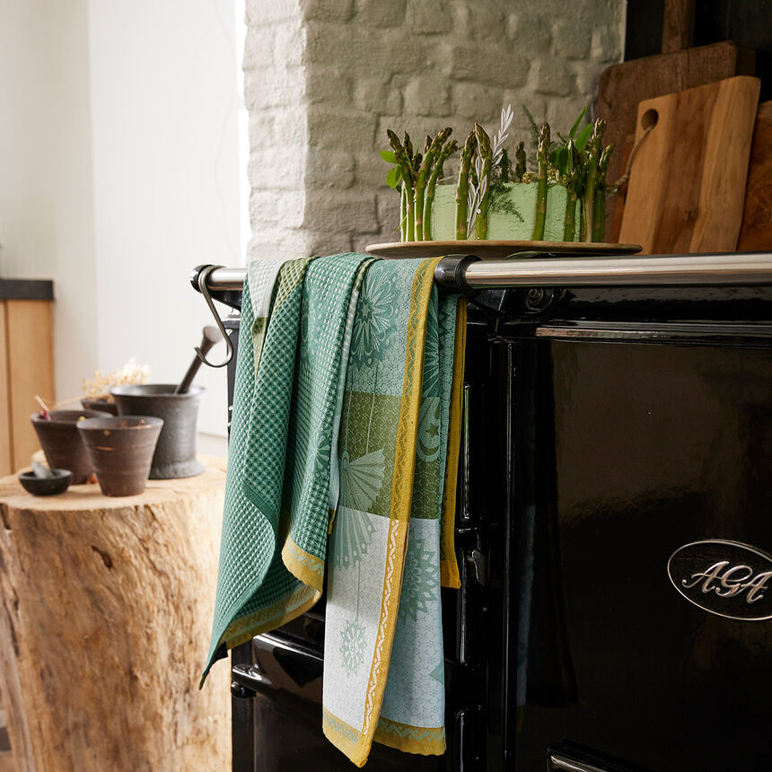 Pa&ntilde;o de cocina Lumi&egrave;res d'&eacute;toiles  &Eacute;meraude 60x80 100% algodon, , hi-res image number 0