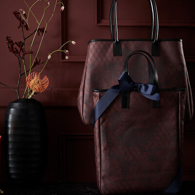 Bolsa de hombro Pivoine Bordeaux
