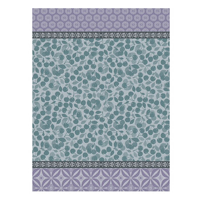 Paño de cocina Cerises Cerise Bleue 60x80 100% algodon
