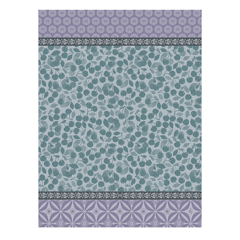 Paño de cocina Cerises Cerise Bleue 60x80 100% algodon, , hi-res