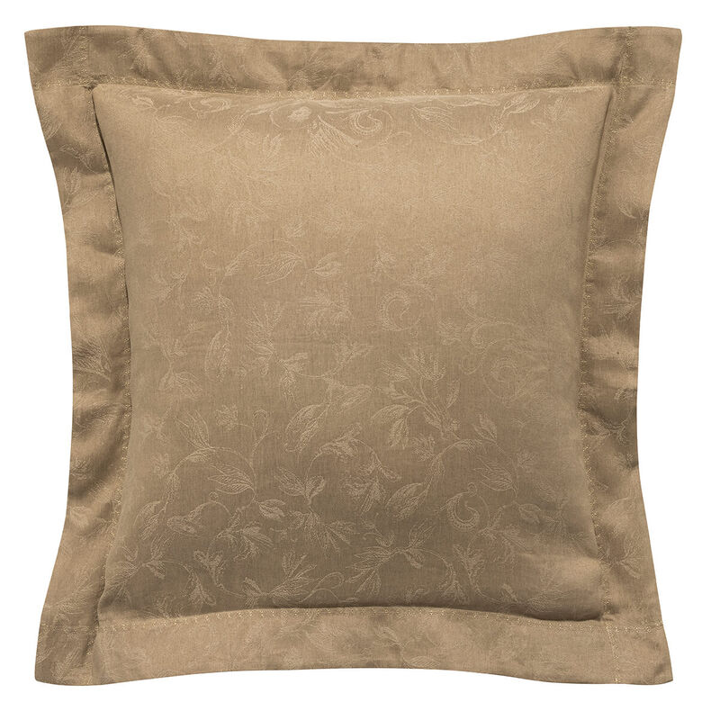 Funda de almohada Arabesque Sépia 50X75 50% algodón - 50% lino, , hi-res
