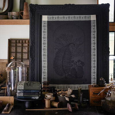 Pa&ntilde;o de cocina Curiosit&eacute;s Min&eacute;rales Algod&oacute;n