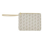 Bolsa Picto Beige 20x15 100% algodon, revestimiento acrílico. Adornos: Piel de vaca, , hi-res image number 1