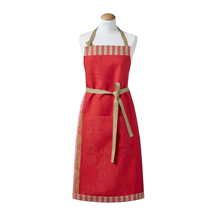 Delantal Gipsy Rubis 90x96 100% algod&oacute;n, , hi-res image number 0