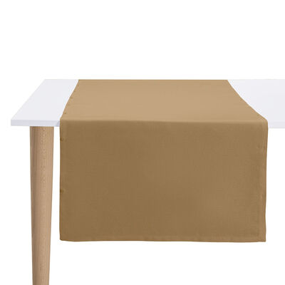 Camino de mesa Portofino Pluriel Terra 55x175 100% lino