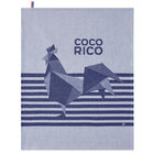 Paño de cocina Coco-Rico Bleu 60x80 100% algodón, , hi-res image number 0